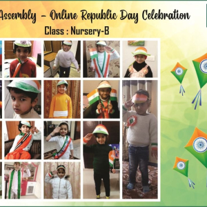 Celebrating 72nd Republic Day- Nur & Prep- Jan 25, 2021