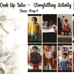Cook Up Tales- Story Telling Activity- Prep- Dec 24, 2020