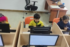 Visit-To-Computer-Lab-Fun-Getting-Familiar-With-Computers-By-Typing-Letters-And-Numbers-Nursery-12